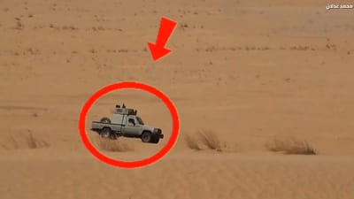 Houthis Release Footage of Ambush on Saudi Sonvoy in Open Desert