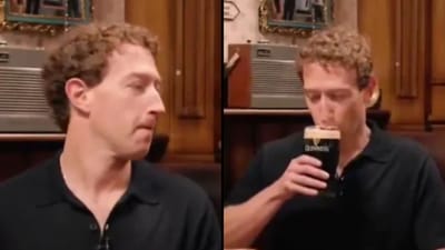 Zuckerberg Roasted Online after Bizarre Reaction to Guinness Beer