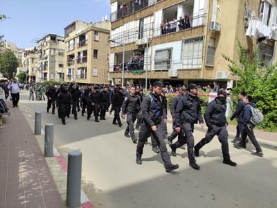 Police in Bnei Brak