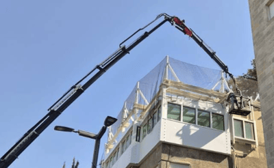 Anti-drone nets over Netanyahu's home