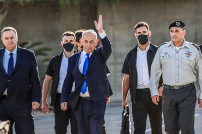 Netanyahu and Chief of Staff Eyal Zamir