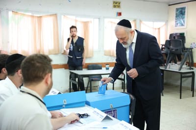 Israel’s Party Leaders Cast Their Ballots | IN COLOR