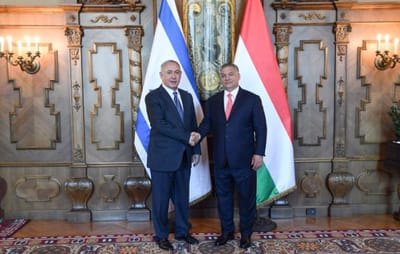 "One of Israel's most committed allies." Hungarian Prime Minister Viktor Orbán meets with Prime Minister Netanyahu