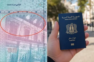 Syrian Passport Printed Photographer's Watermark on 20 Million Copies