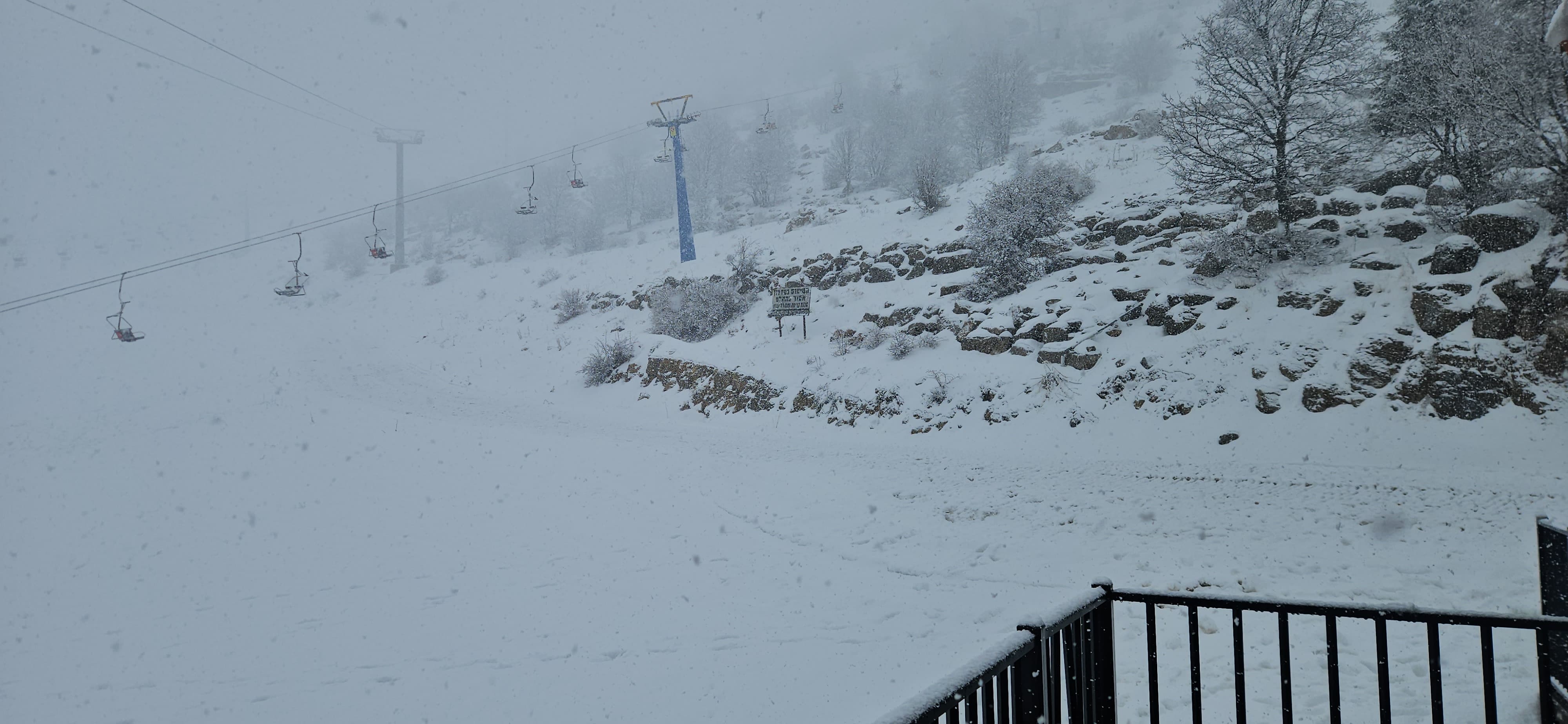 Snow on Mount Hermon