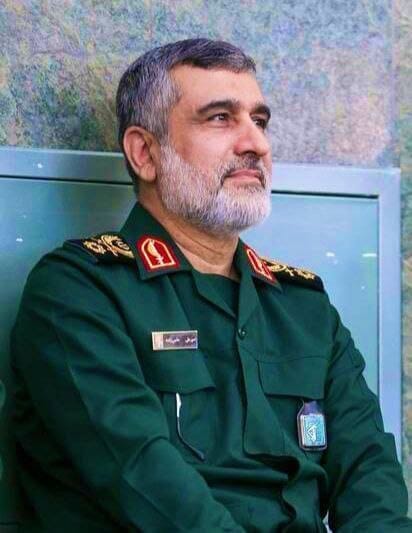 Amir Ali Hajizadeh, the commander of Iran’s Islamic Revolutionary Guard Corps (IRGC) eliminated 