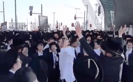 Dancing at the Million Man Rally