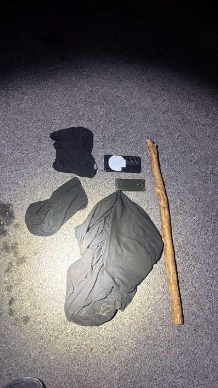 Tear gas and pepper spray seized by police