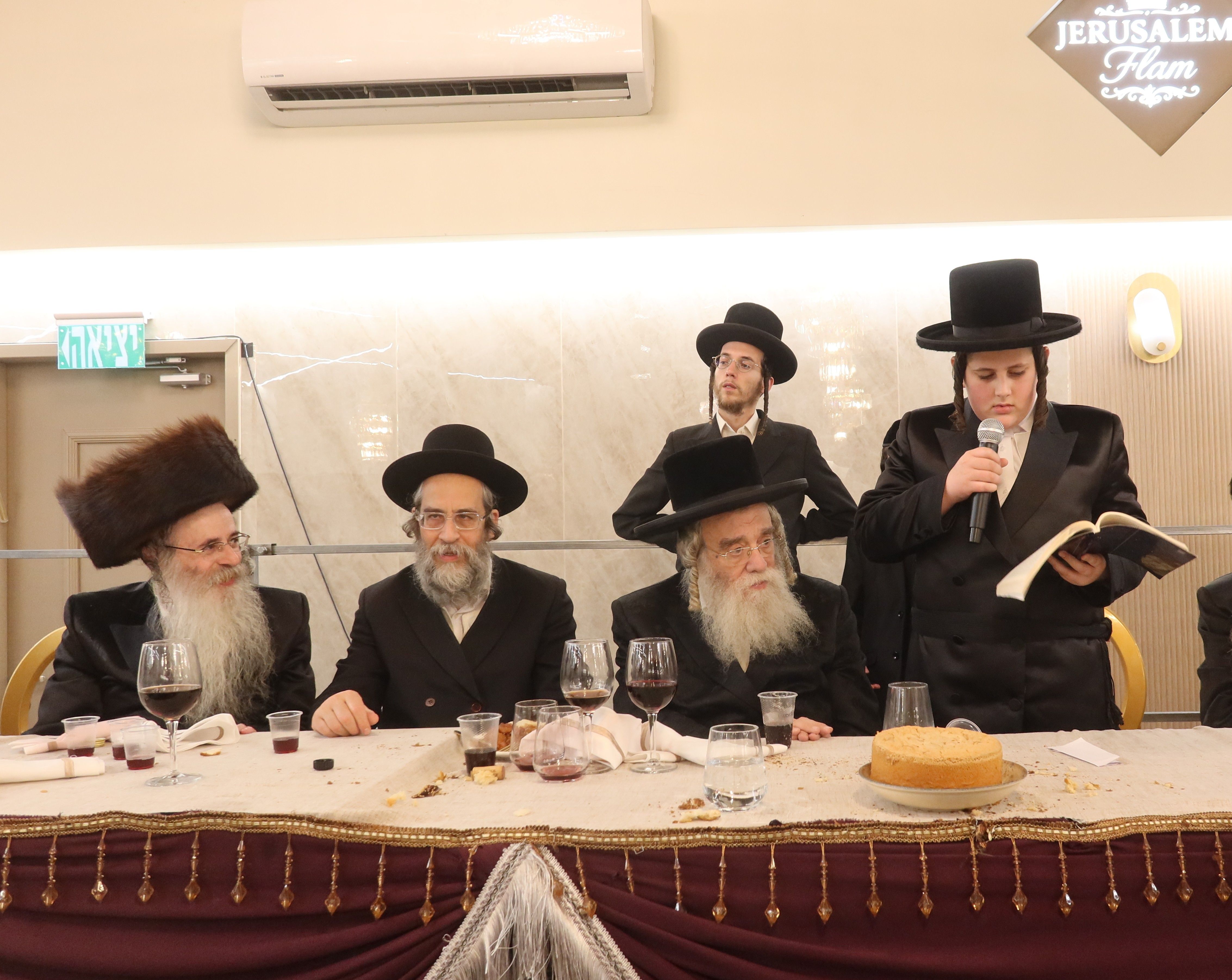 Bar mitzvah celebration in Drohobycz. Photo: A. Shtul