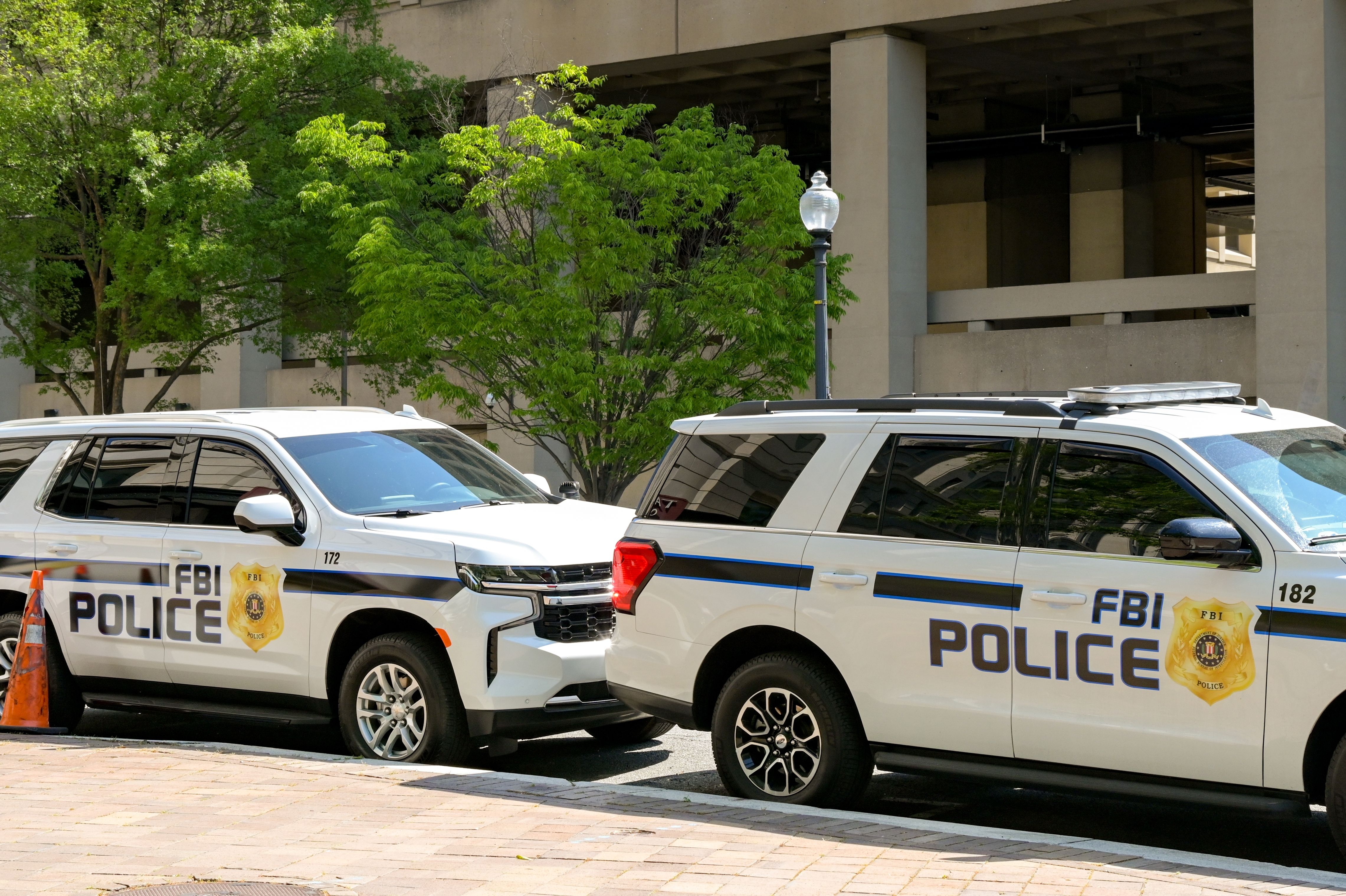 FBI vehicles, illustration