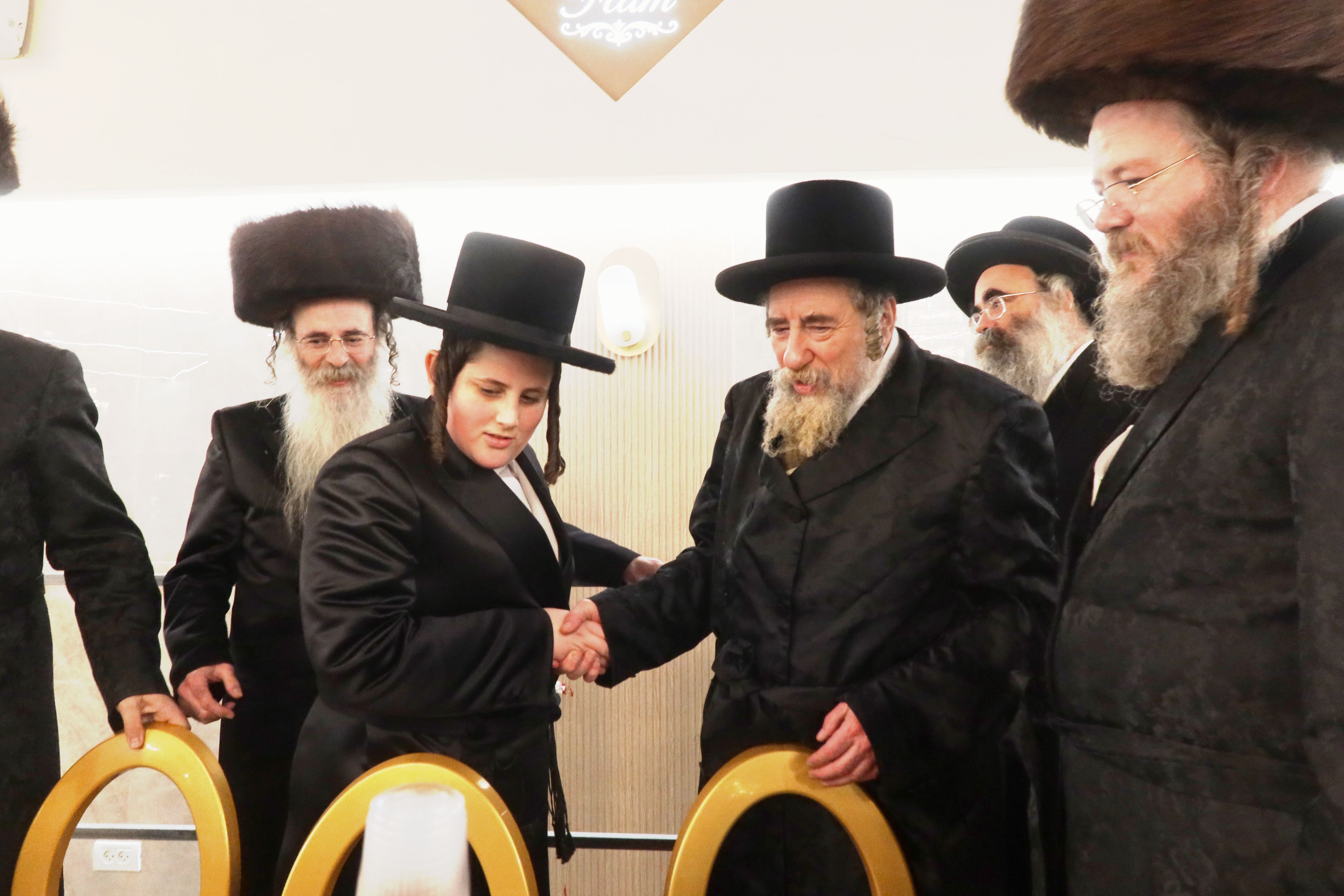 Bar mitzvah celebration in Drohobycz. Photo: A. Shtul