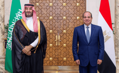 Al-Sisi and Mohammed bin Salman this week