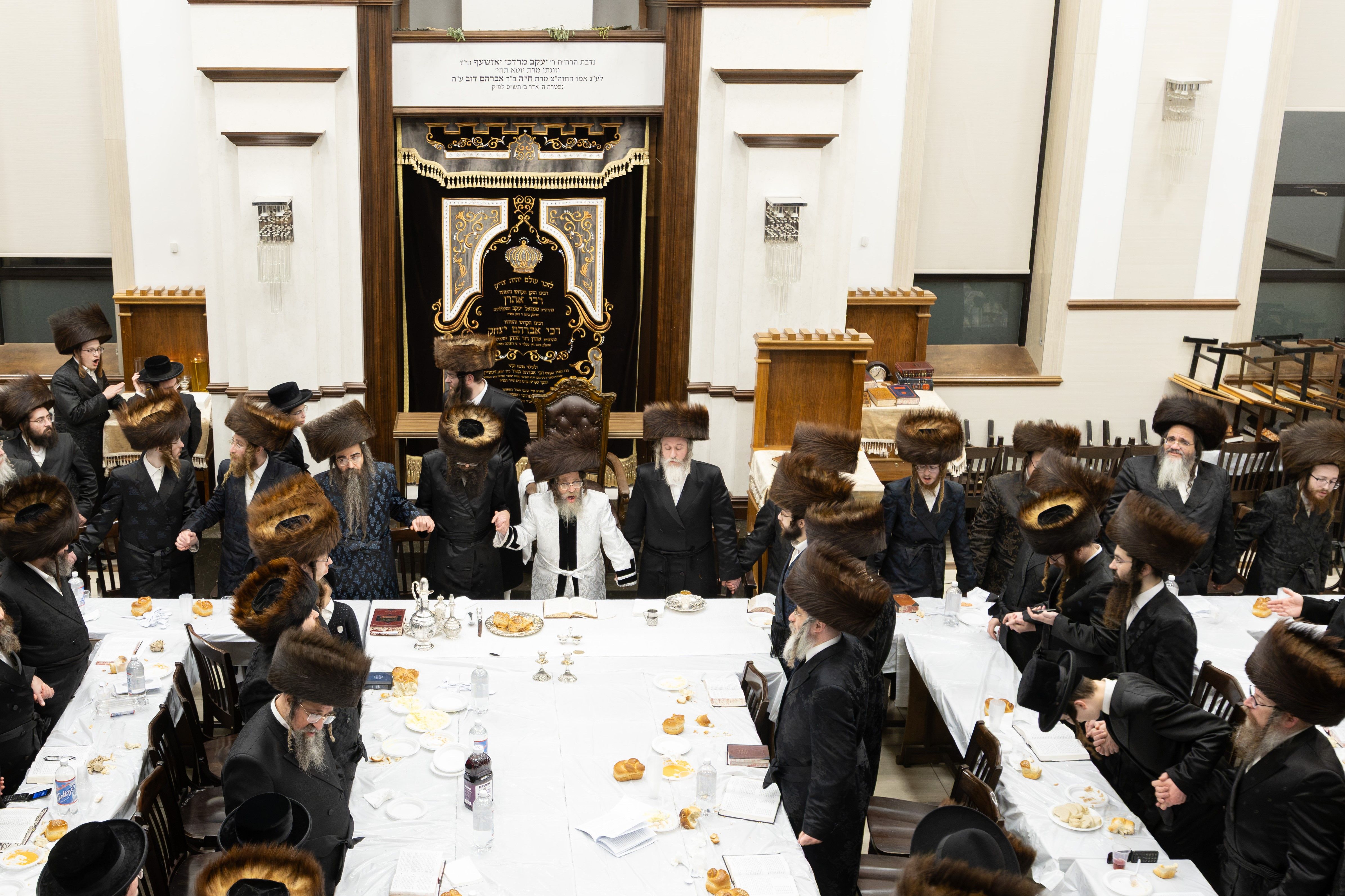 Seudas hoda'ah at Kretchnif-Siget