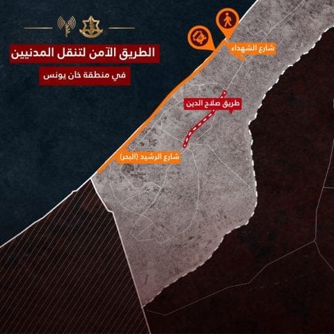 Evacuation Map.