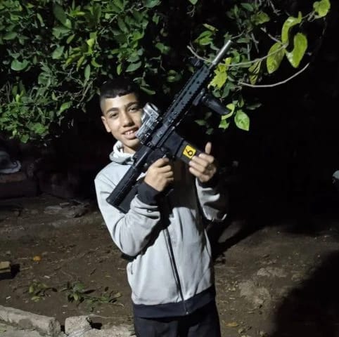 One of the terrorists who was killed in Jenin