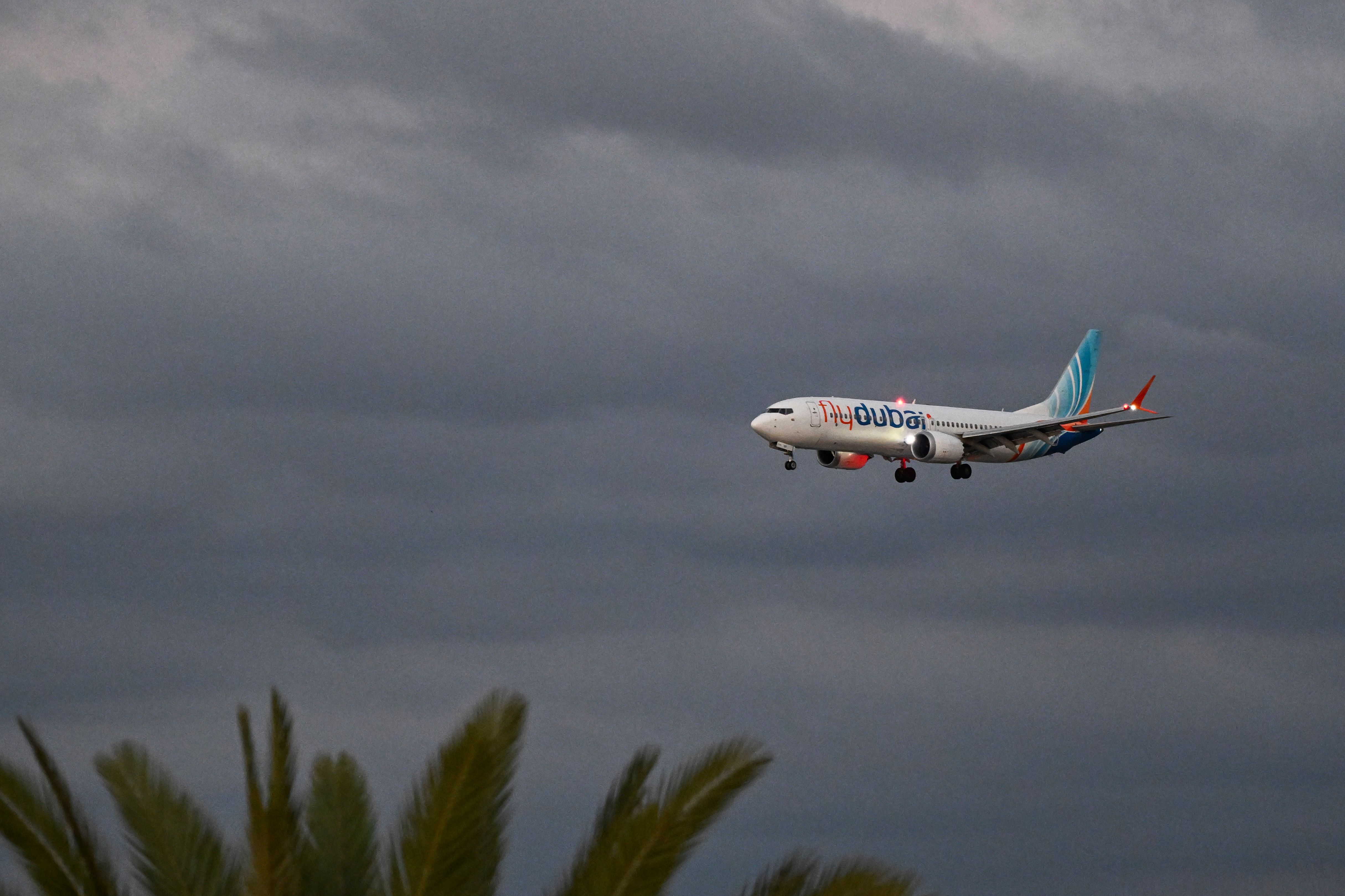 Fly Dubai flight lands in Israel