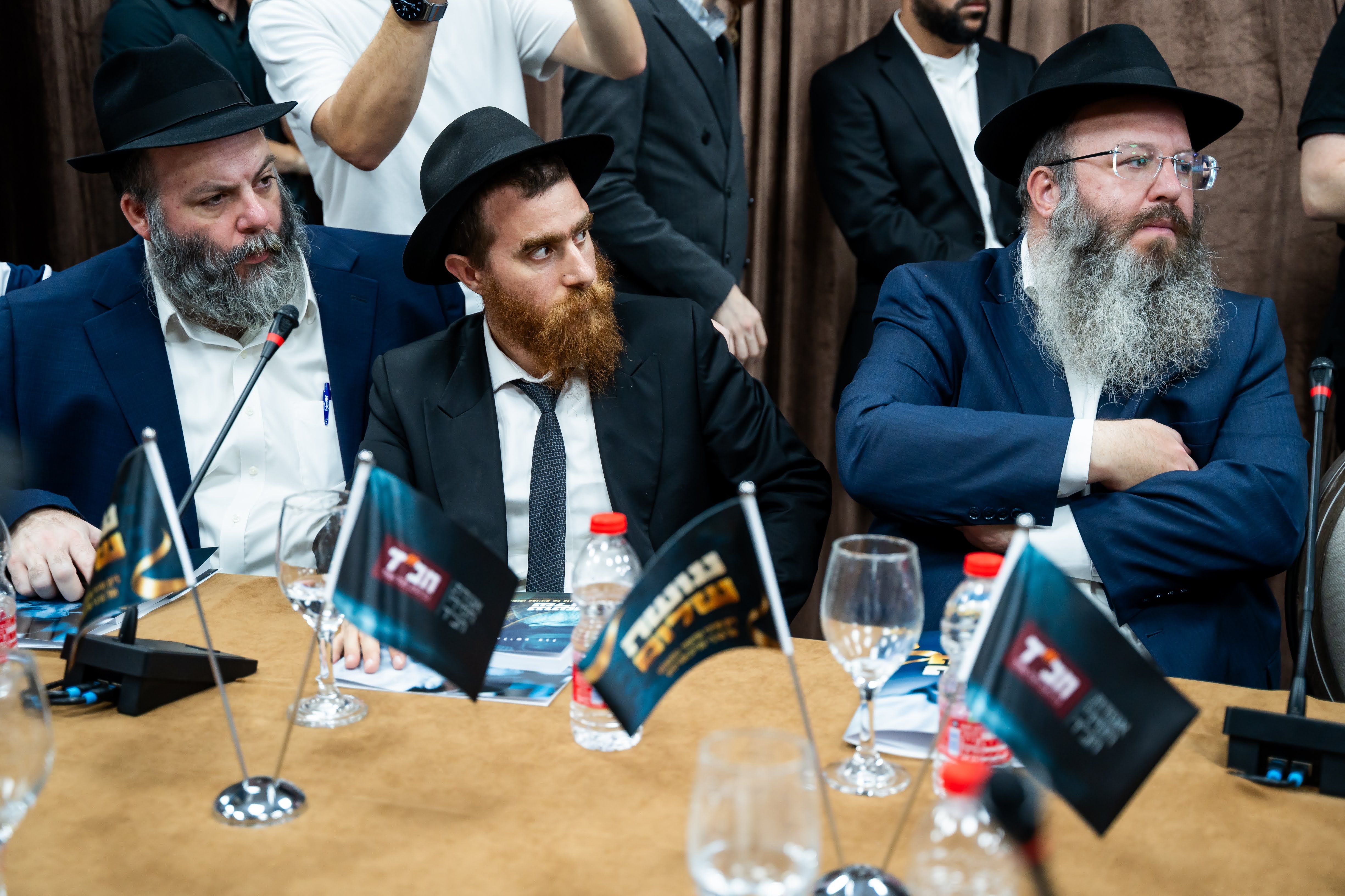 The "Making Peace" book launch event at Chabad headquarters