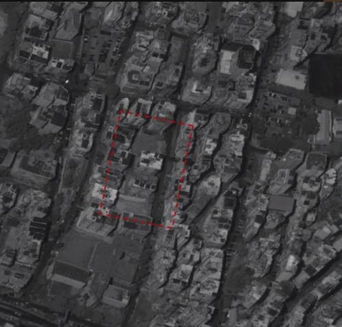 Satelite photos taken by the Unit