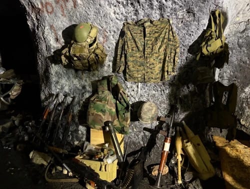 Equipment found by IDF