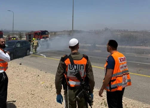 Deadly car crash near Elad