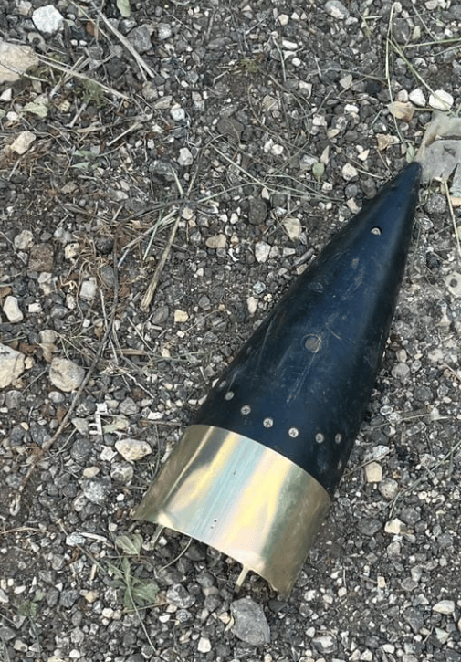 Shrapnel falls in Beit Shemesh