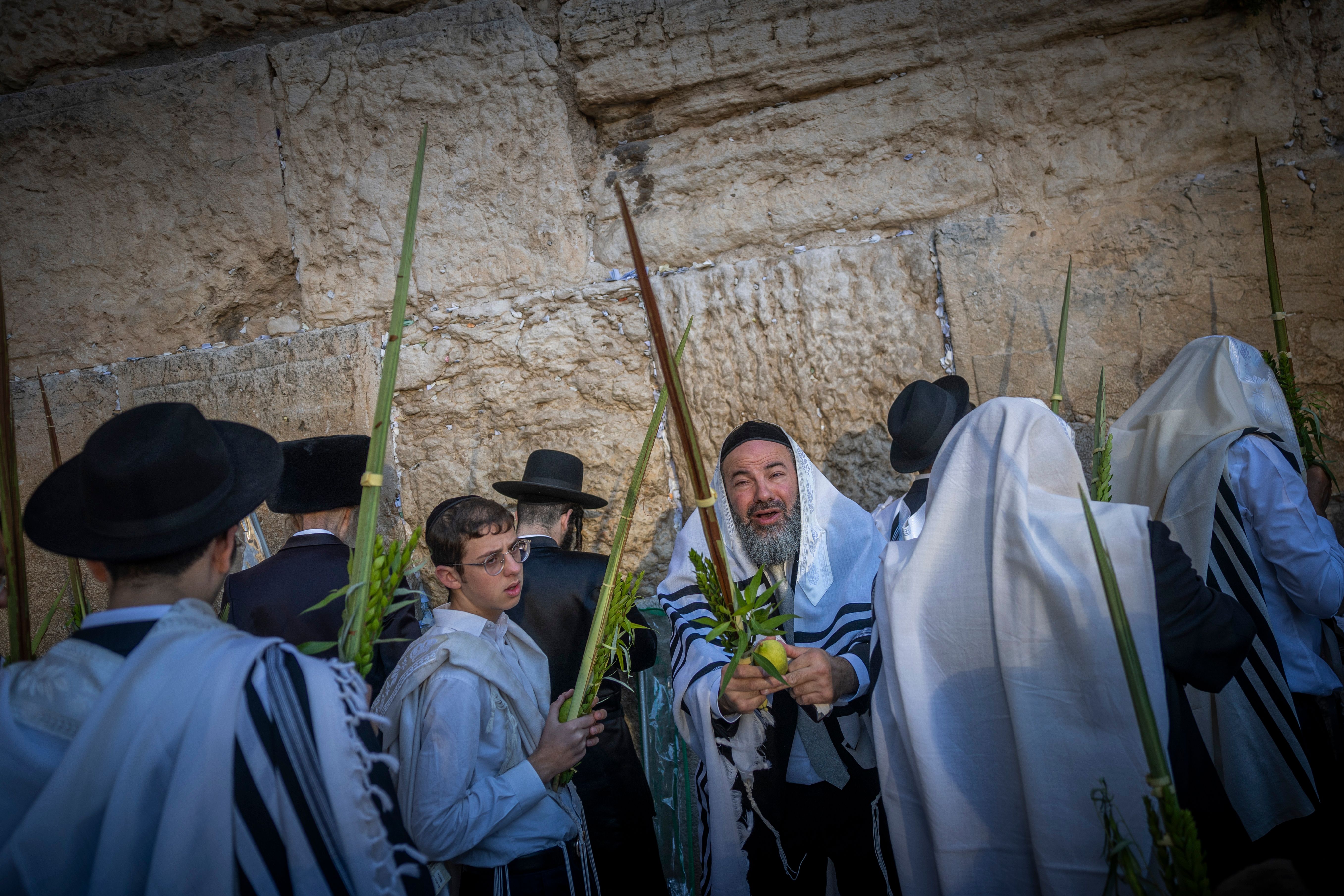 Birkas Kohanim at the Western Wall