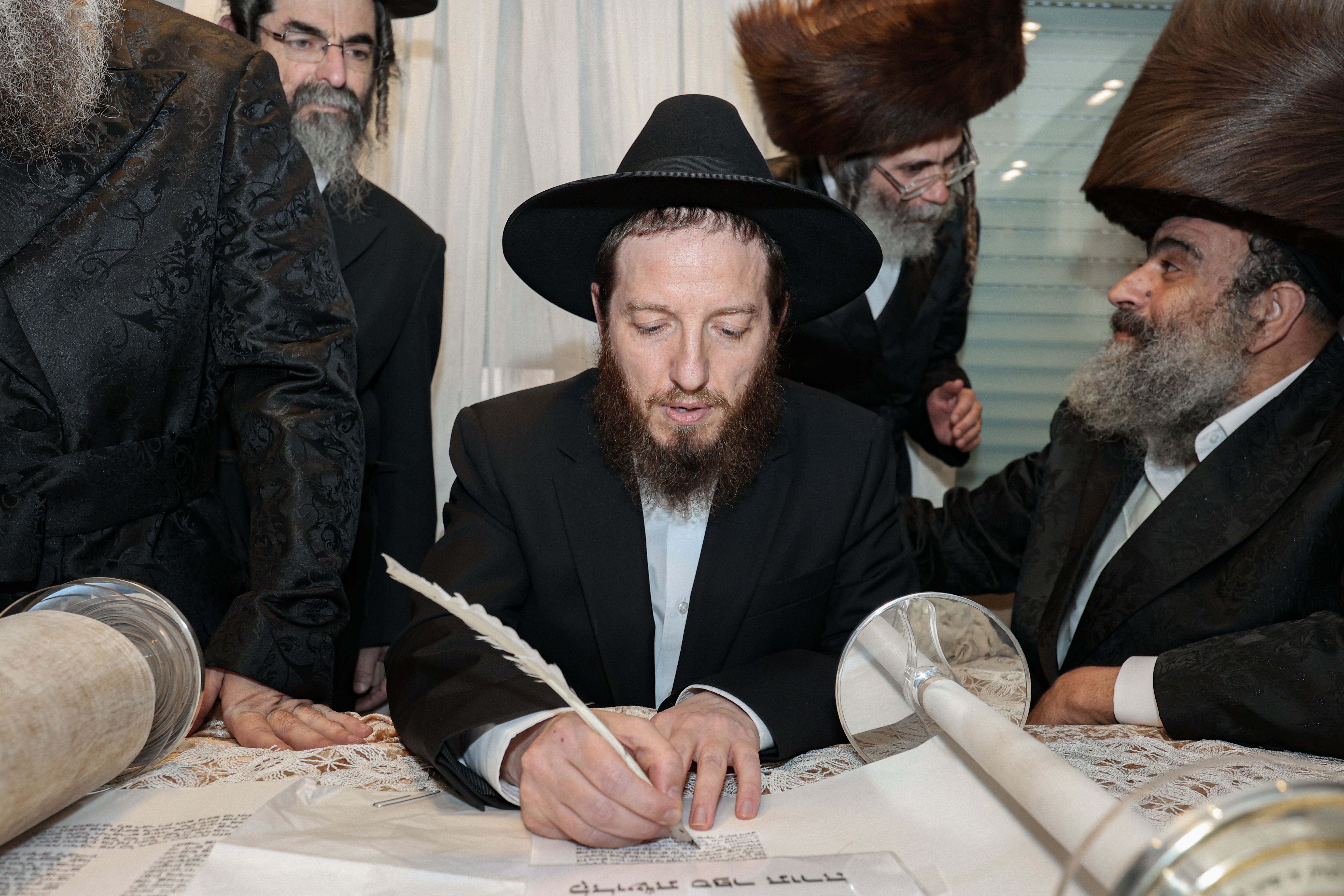 The hachnosas Sefer Torah