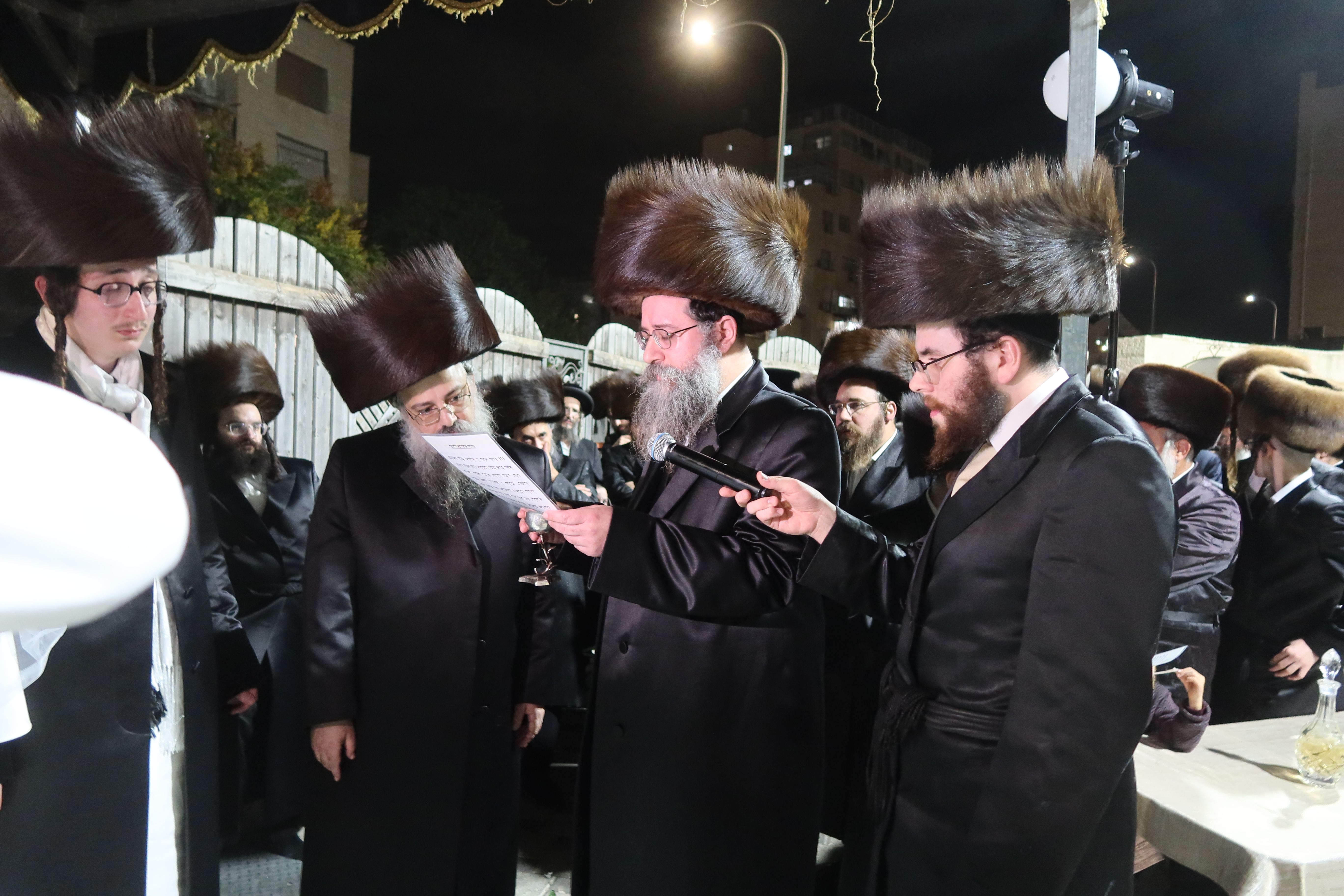 The Skverer-Kopyczynitzer-Tolna Beit Shemesh wedding | Photo: A. Shtul