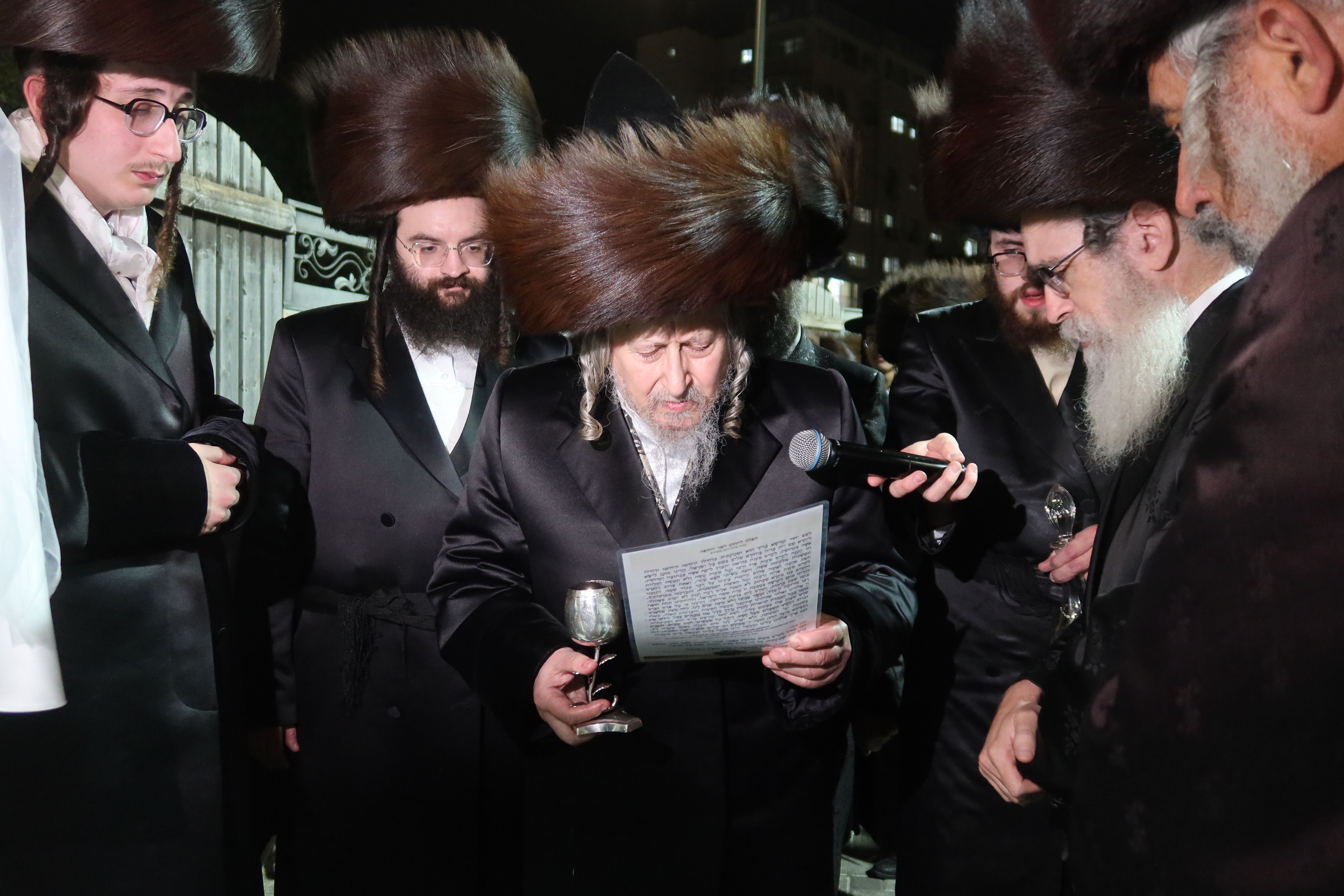 The Skverer-Kopyczynitzer-Tolna Beit Shemesh wedding | Photo: A. Shtul