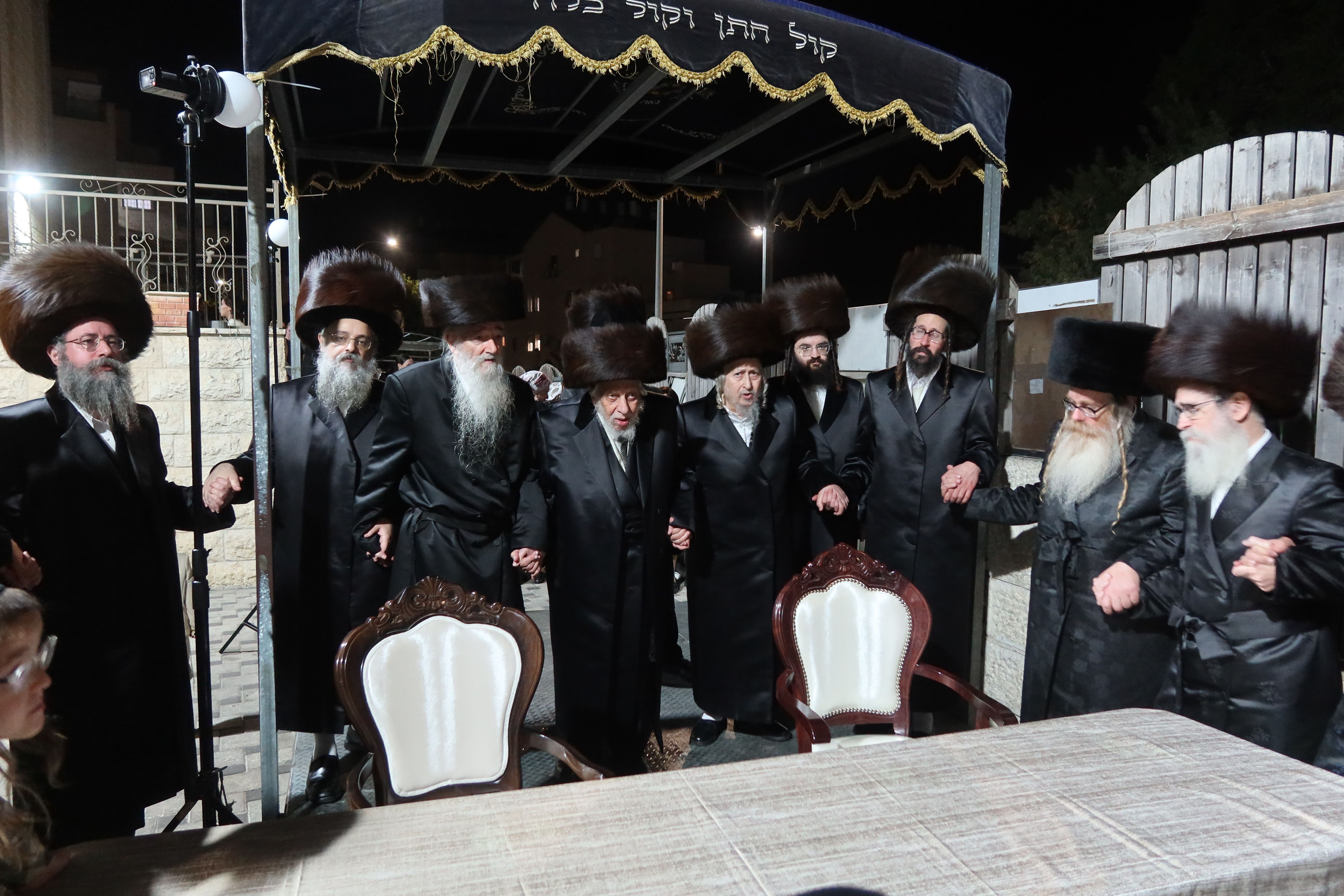 The Skverer-Kopyczynitzer-Tolna Beit Shemesh wedding | Photo: A. Shtul