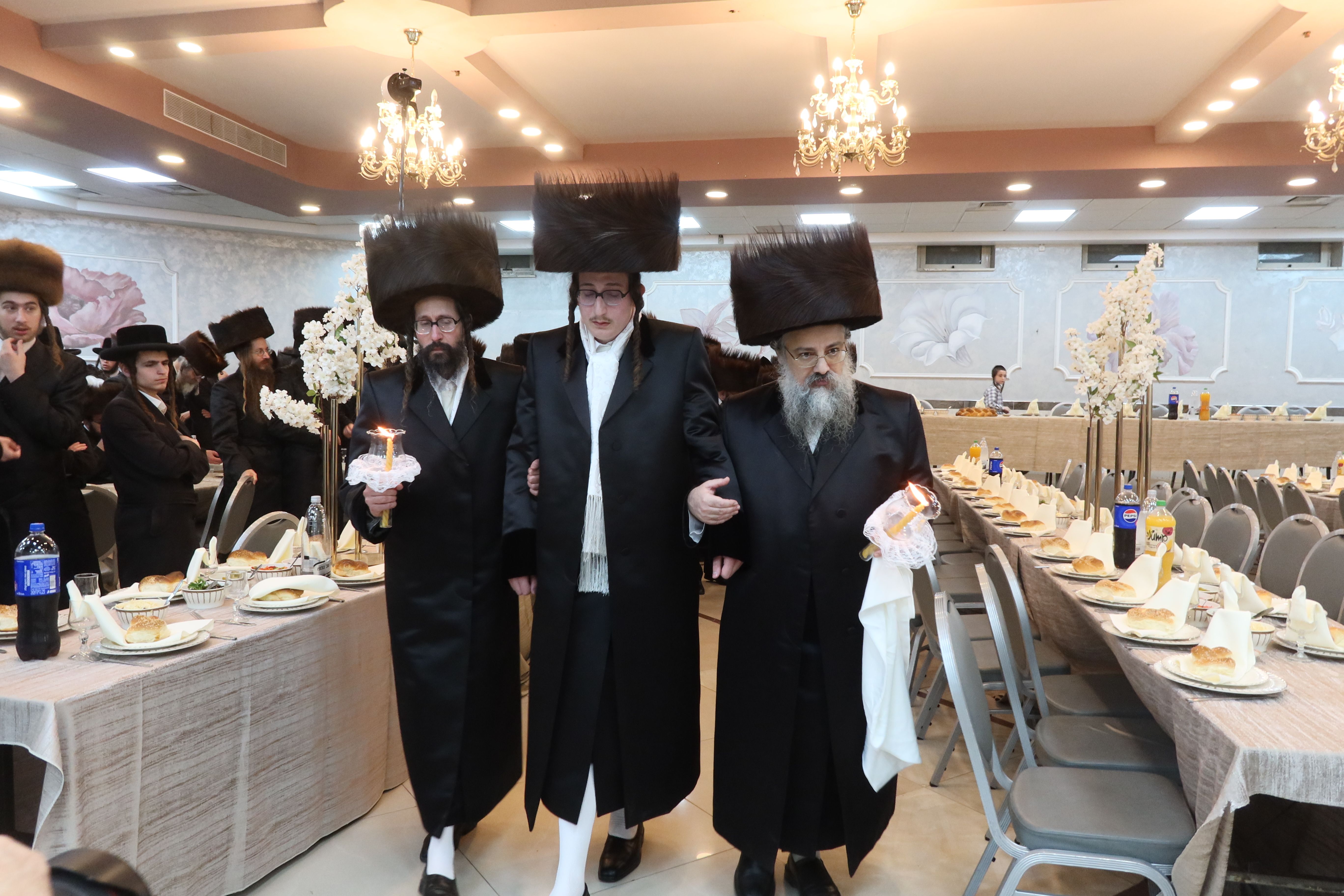 The Skverer-Kopyczynitzer-Tolna Beit Shemesh wedding | Photo: A. Shtul