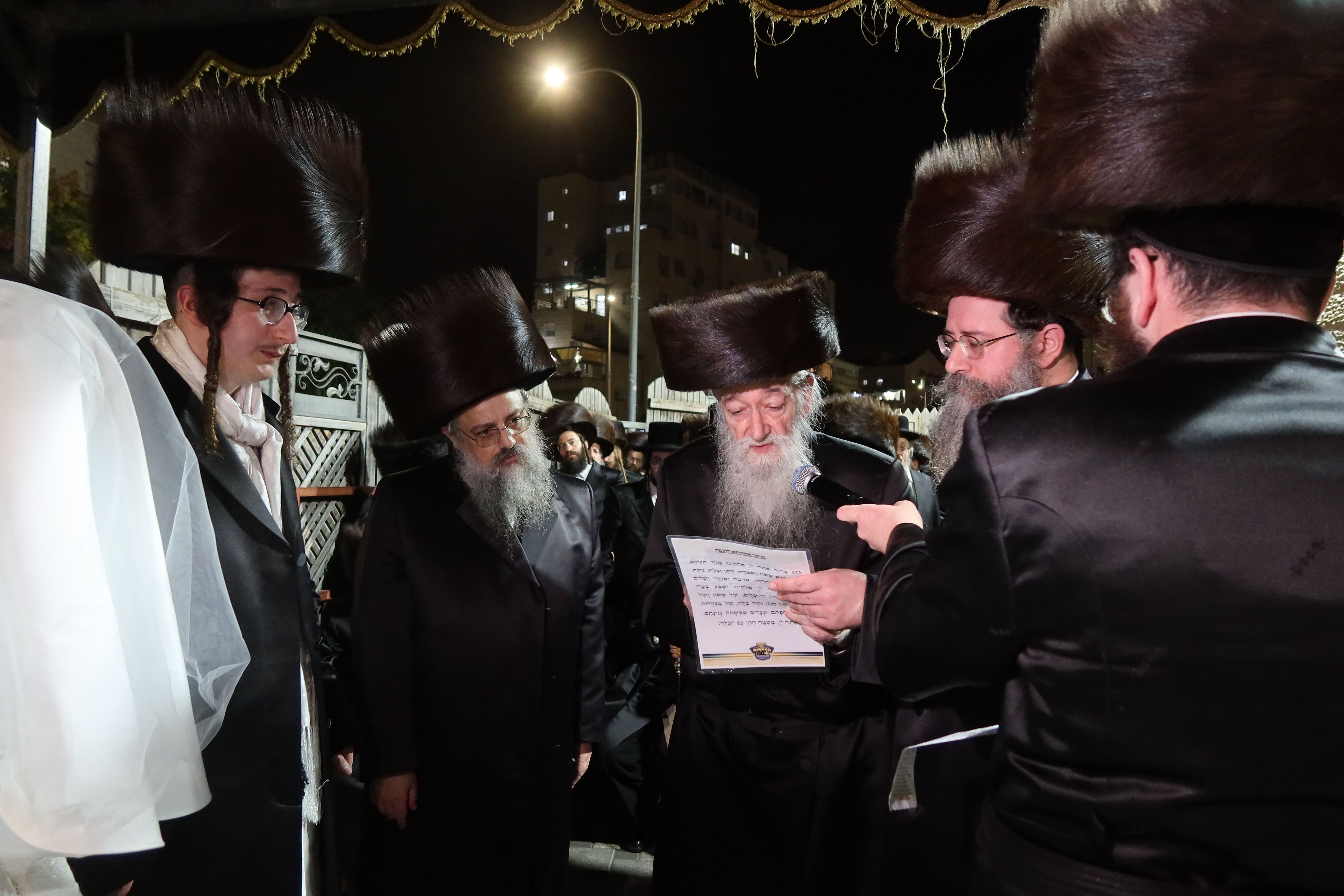 The Skverer-Kopyczynitzer-Tolna Beit Shemesh wedding | Photo: A. Shtul