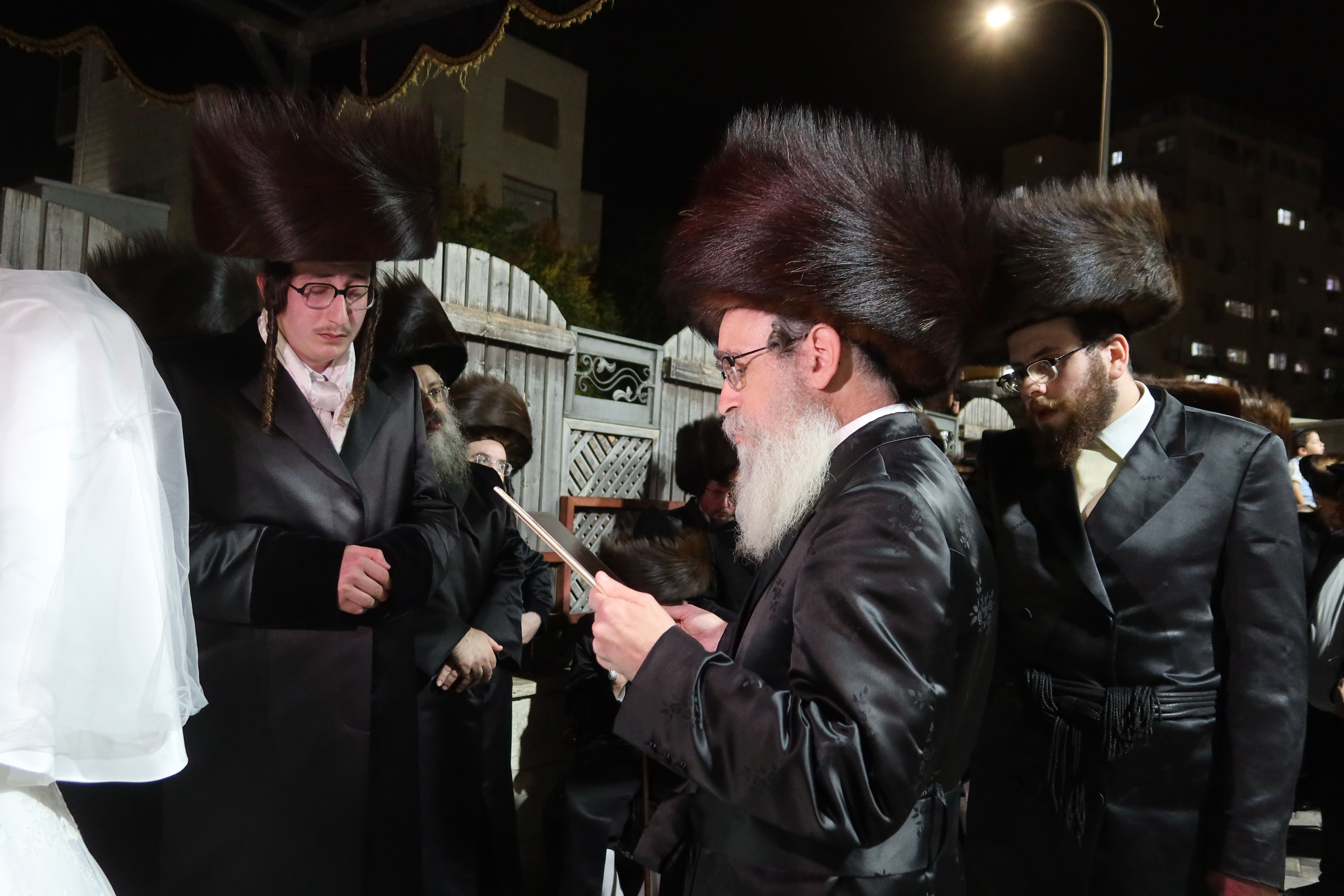 The Skverer-Kopyczynitzer-Tolna Beit Shemesh wedding | Photo: A. Shtul