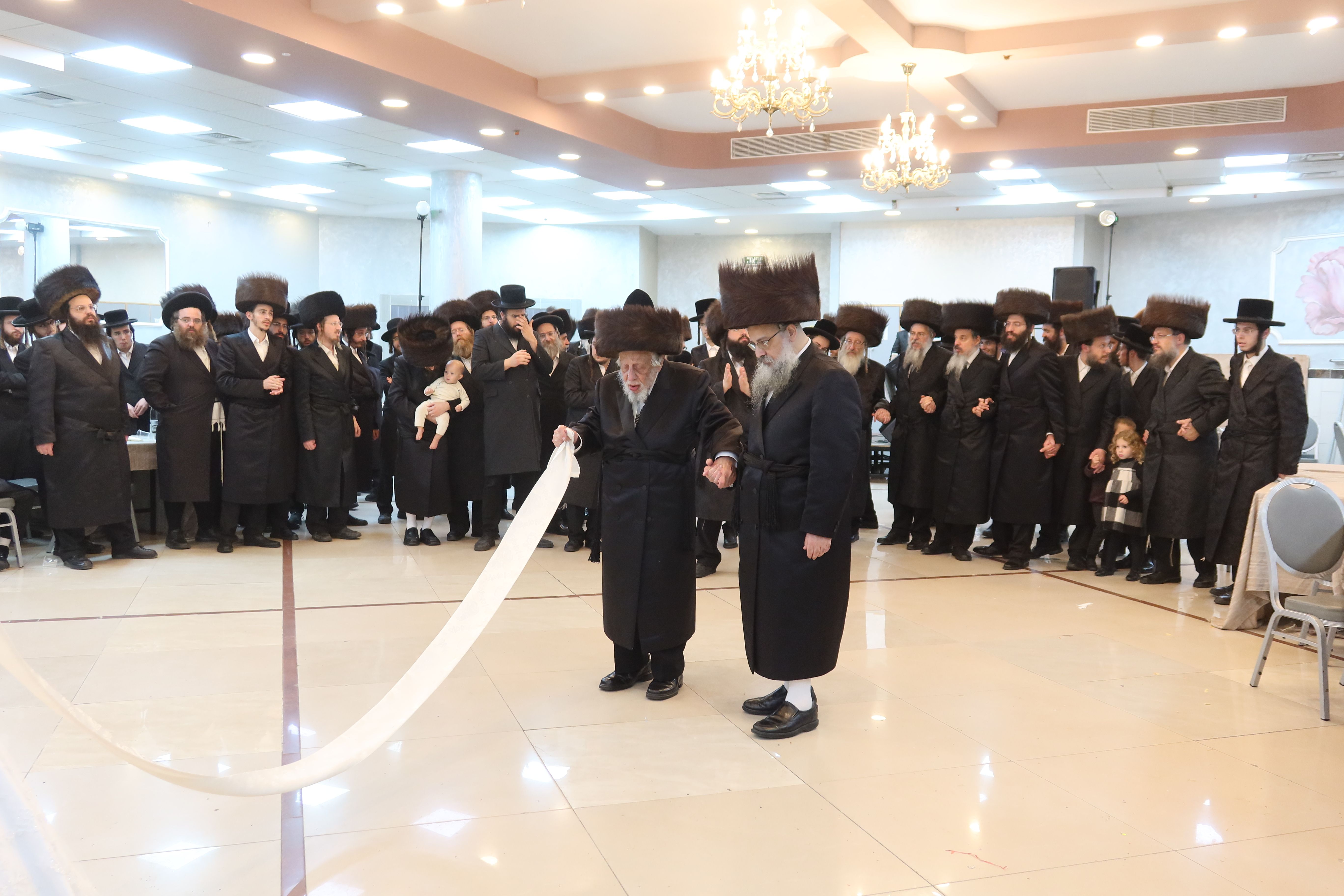 The Skverer-Kopyczynitzer-Tolna Beit Shemesh wedding | Photo: A. Shtul