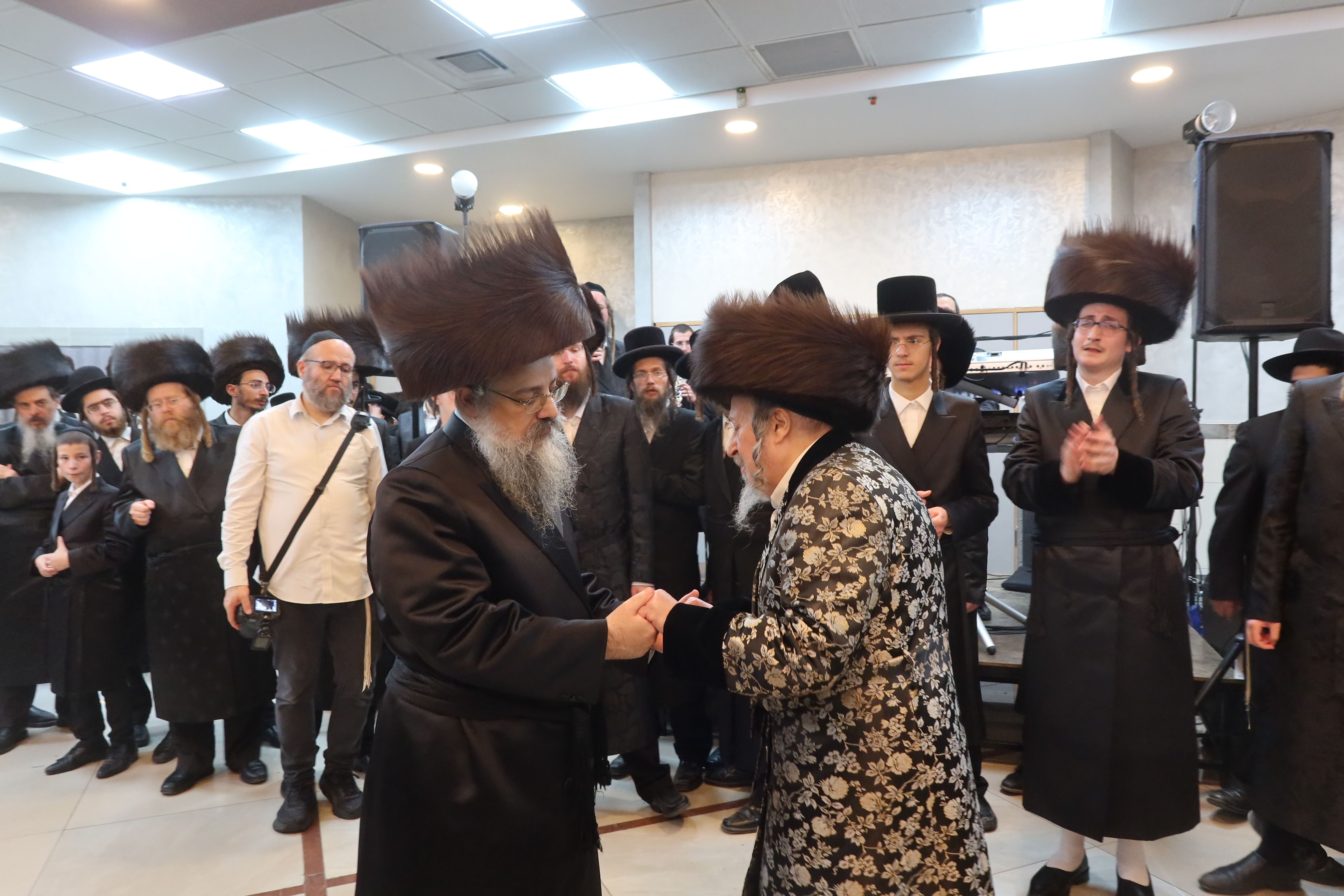 The Skverer-Kopyczynitzer-Tolna Beit Shemesh wedding | Photo: A. Shtul