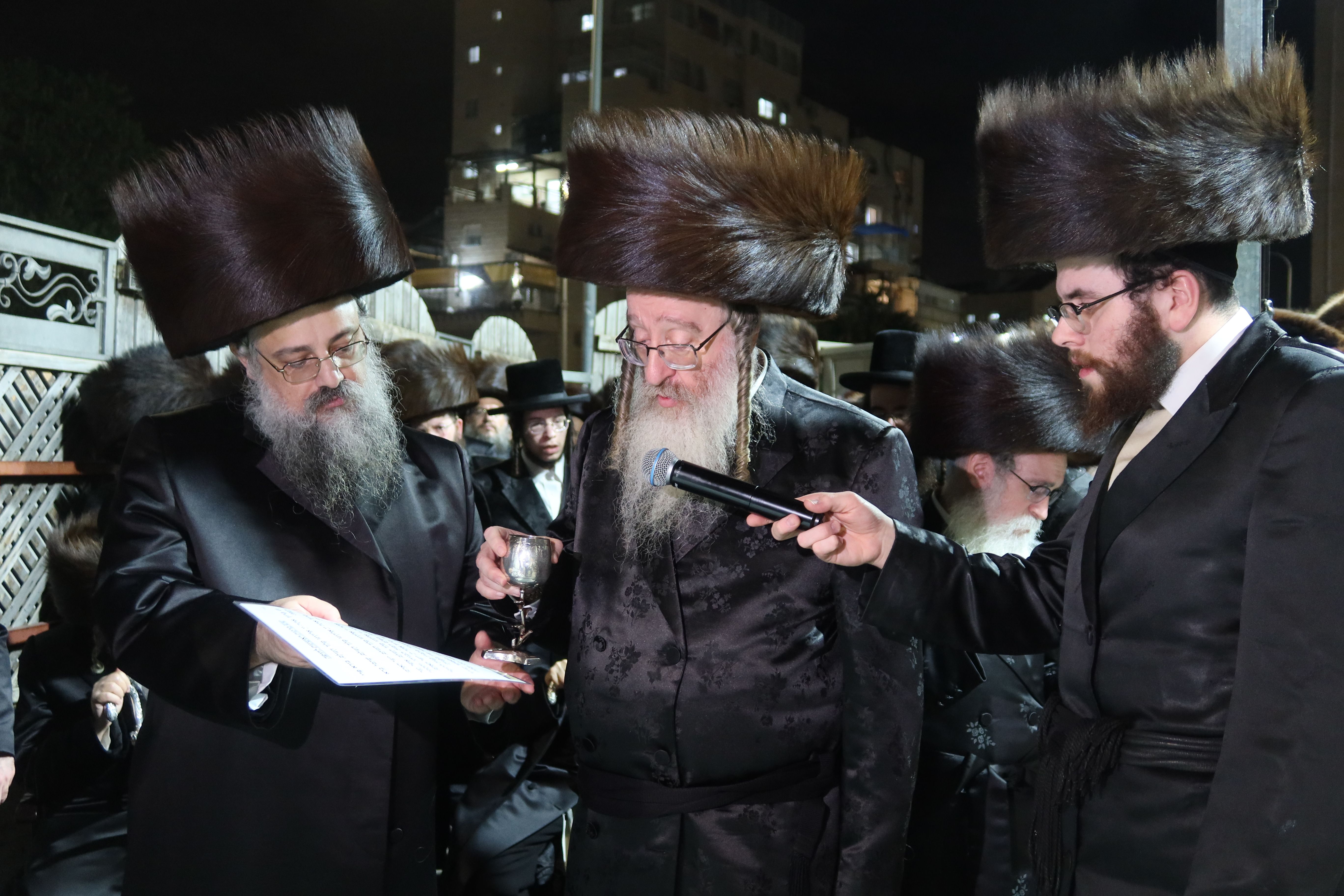 The Skverer-Kopyczynitzer-Tolna Beit Shemesh wedding | Photo: A. Shtul