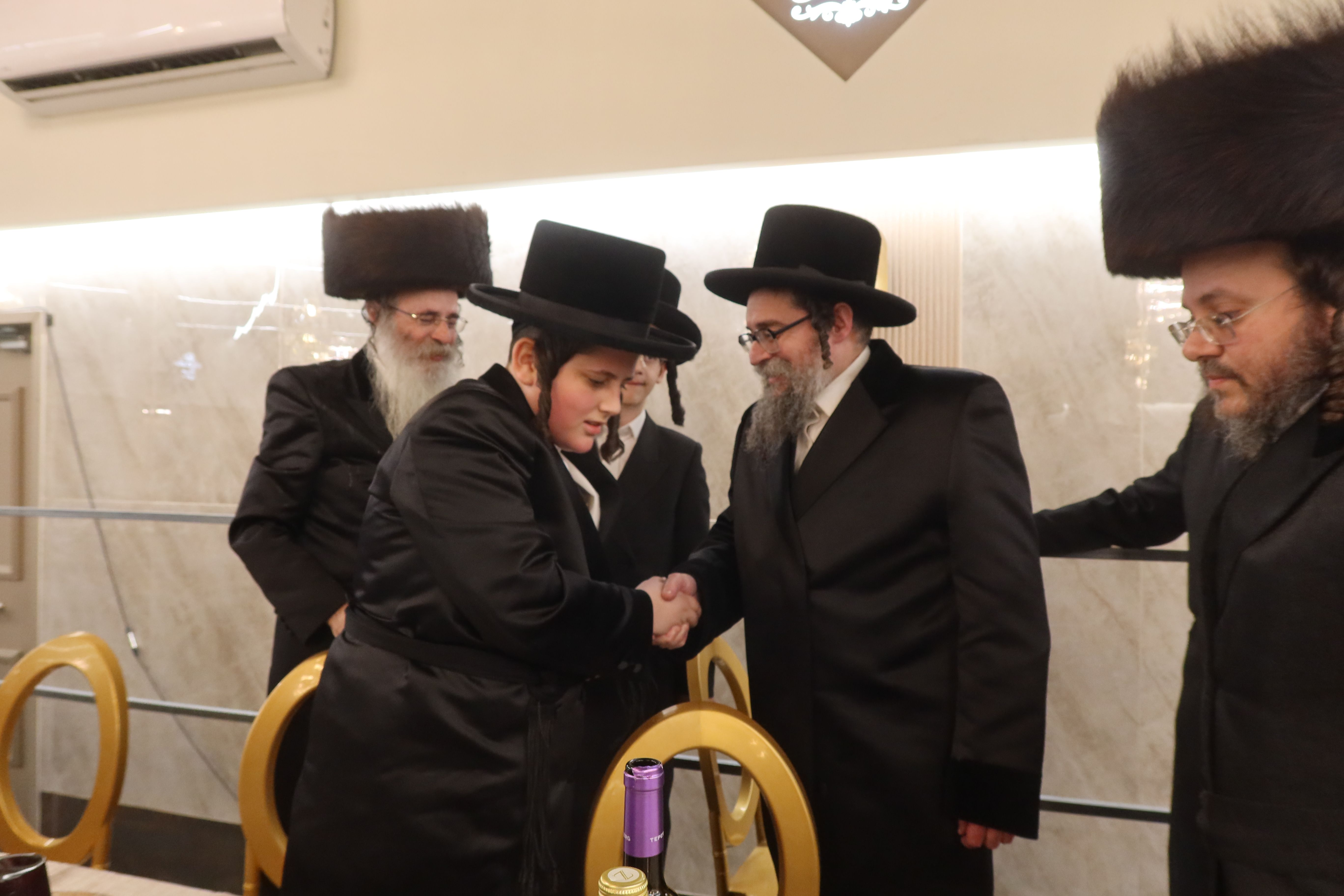 Bar mitzvah celebration in Drohobycz. Photo: A. Shtul