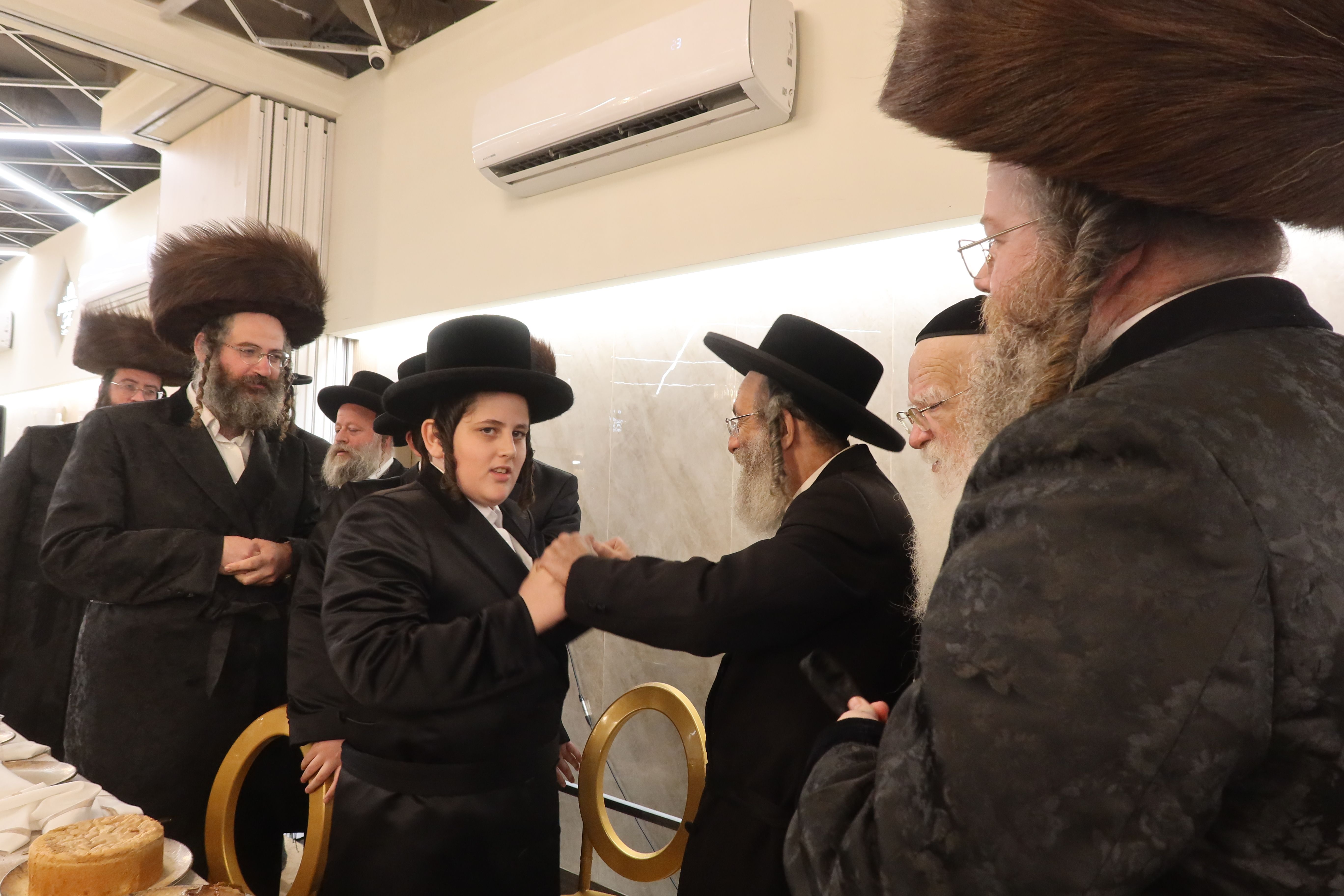 Bar mitzvah celebration in Drohobycz. Photo: A. Shtul