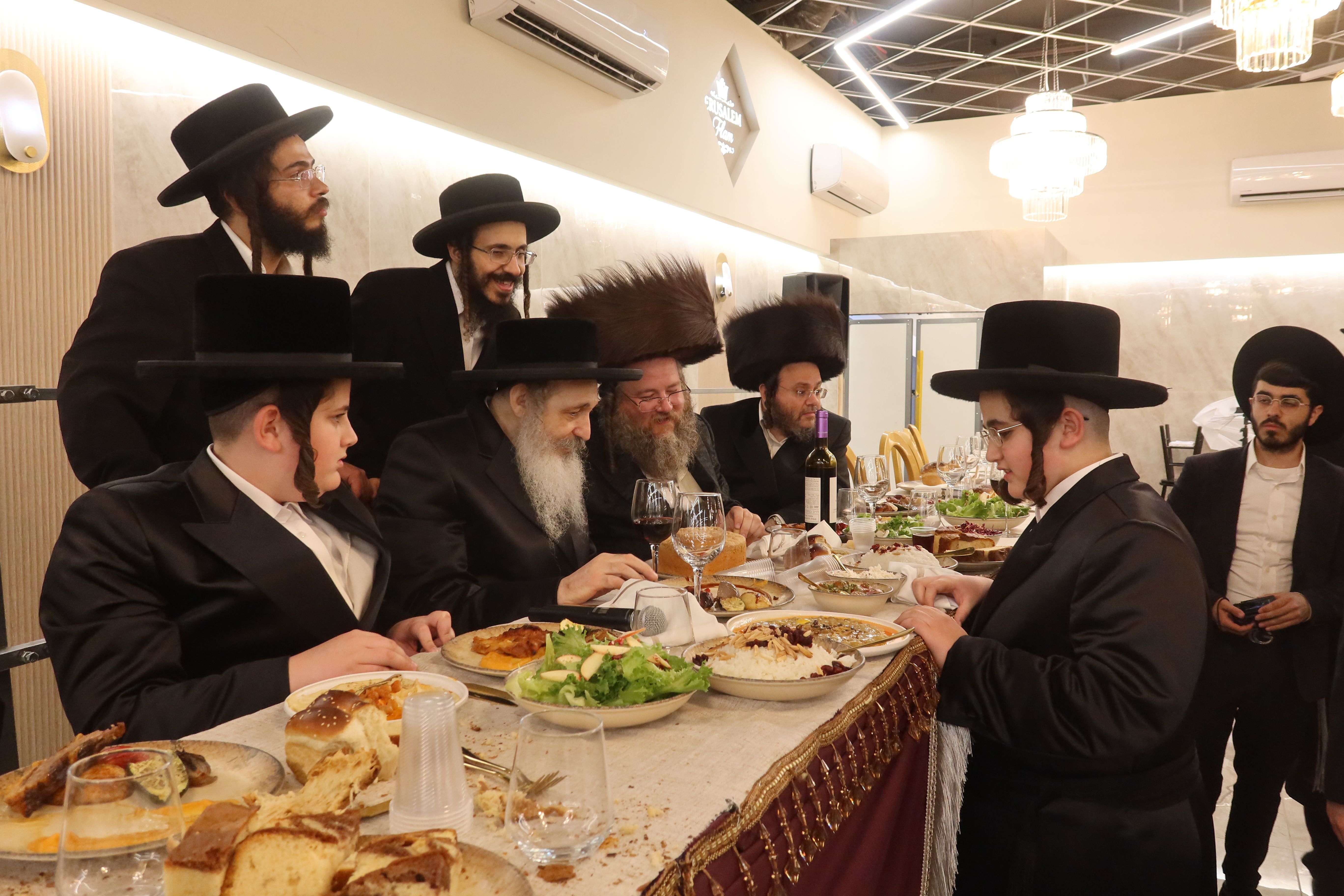 Bar mitzvah celebration in Drohobycz. Photo: A. Shtul