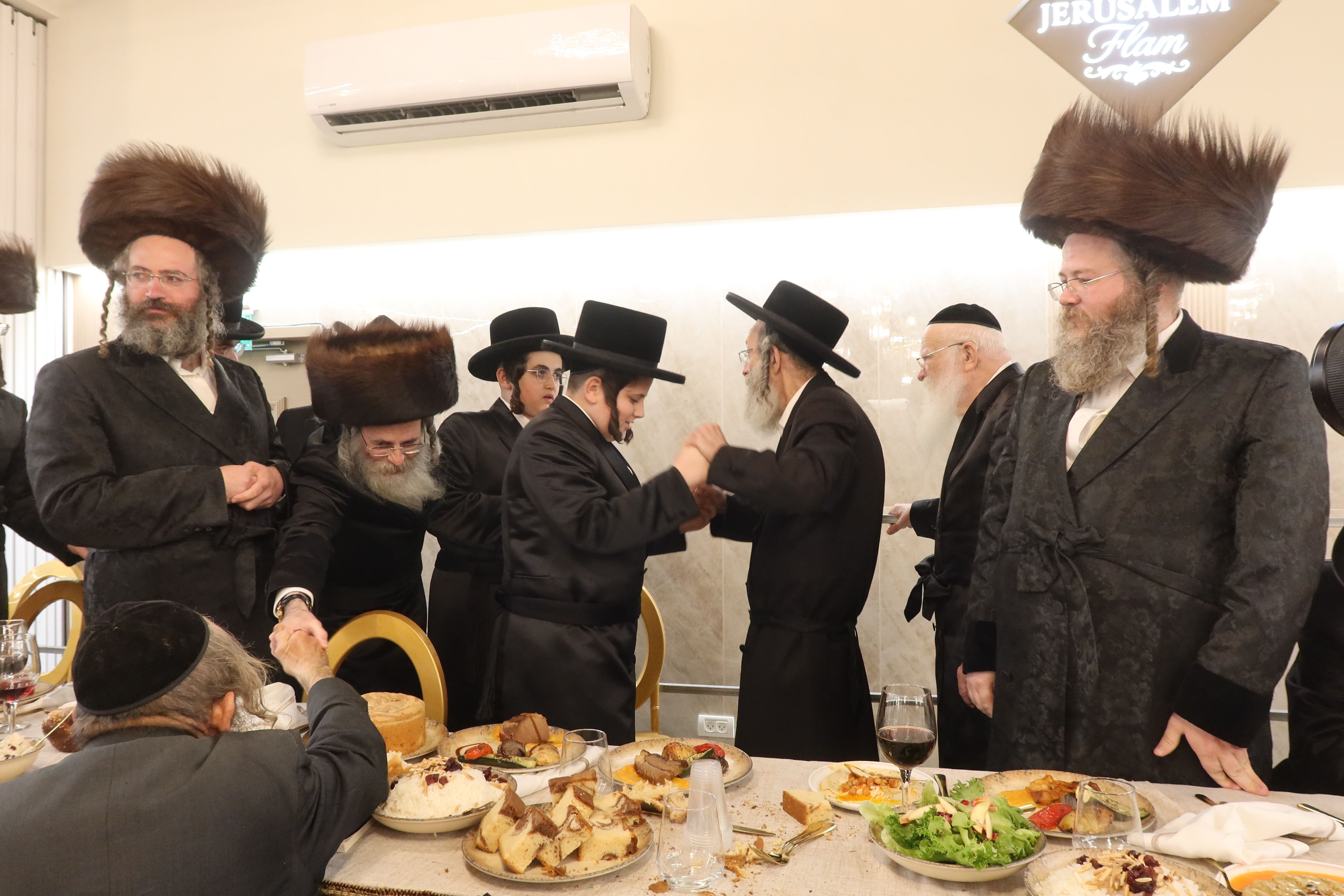 Bar mitzvah celebration in Drohobycz. Photo: A. Shtul