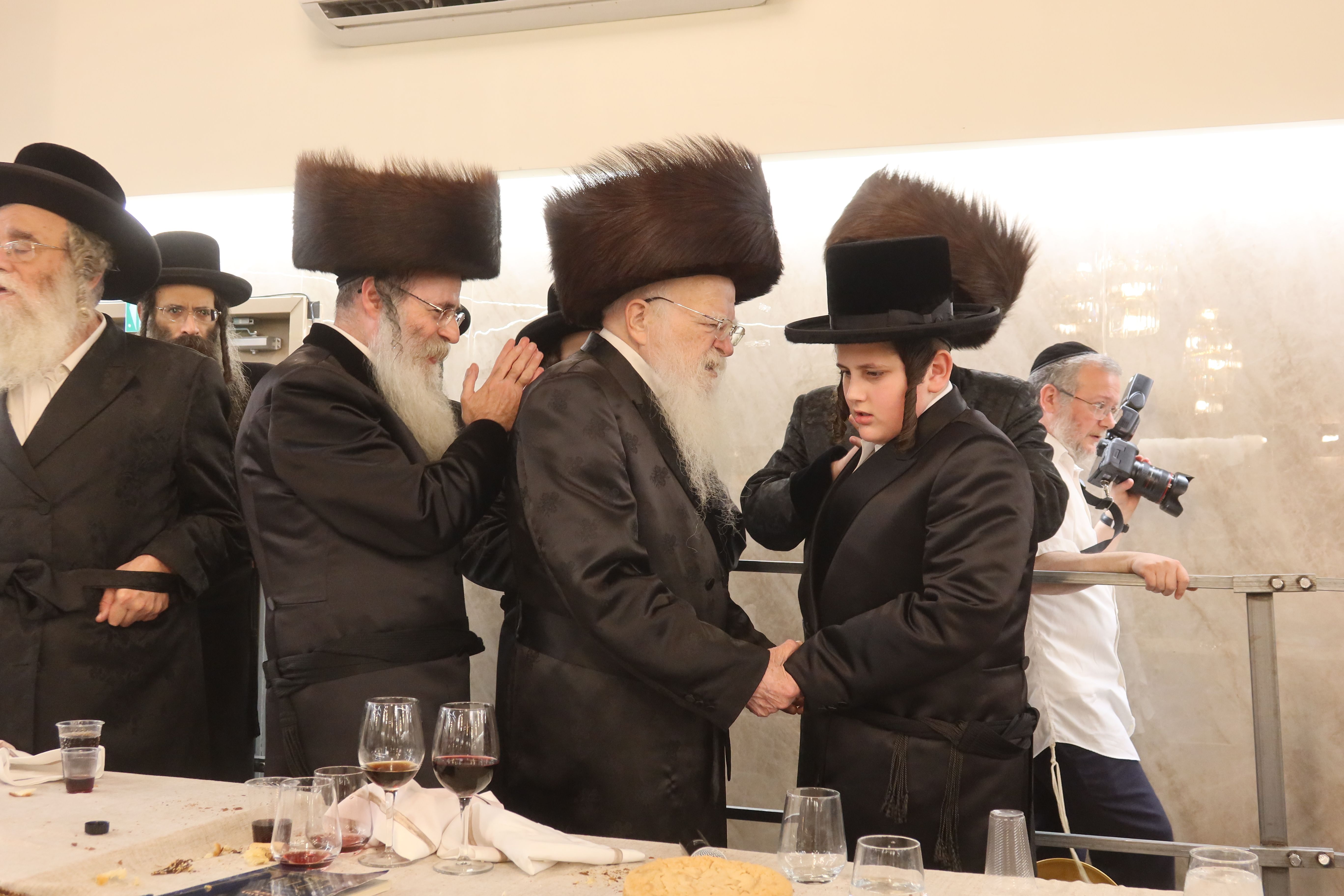 Bar mitzvah celebration in Drohobycz. Photo: A. Shtul