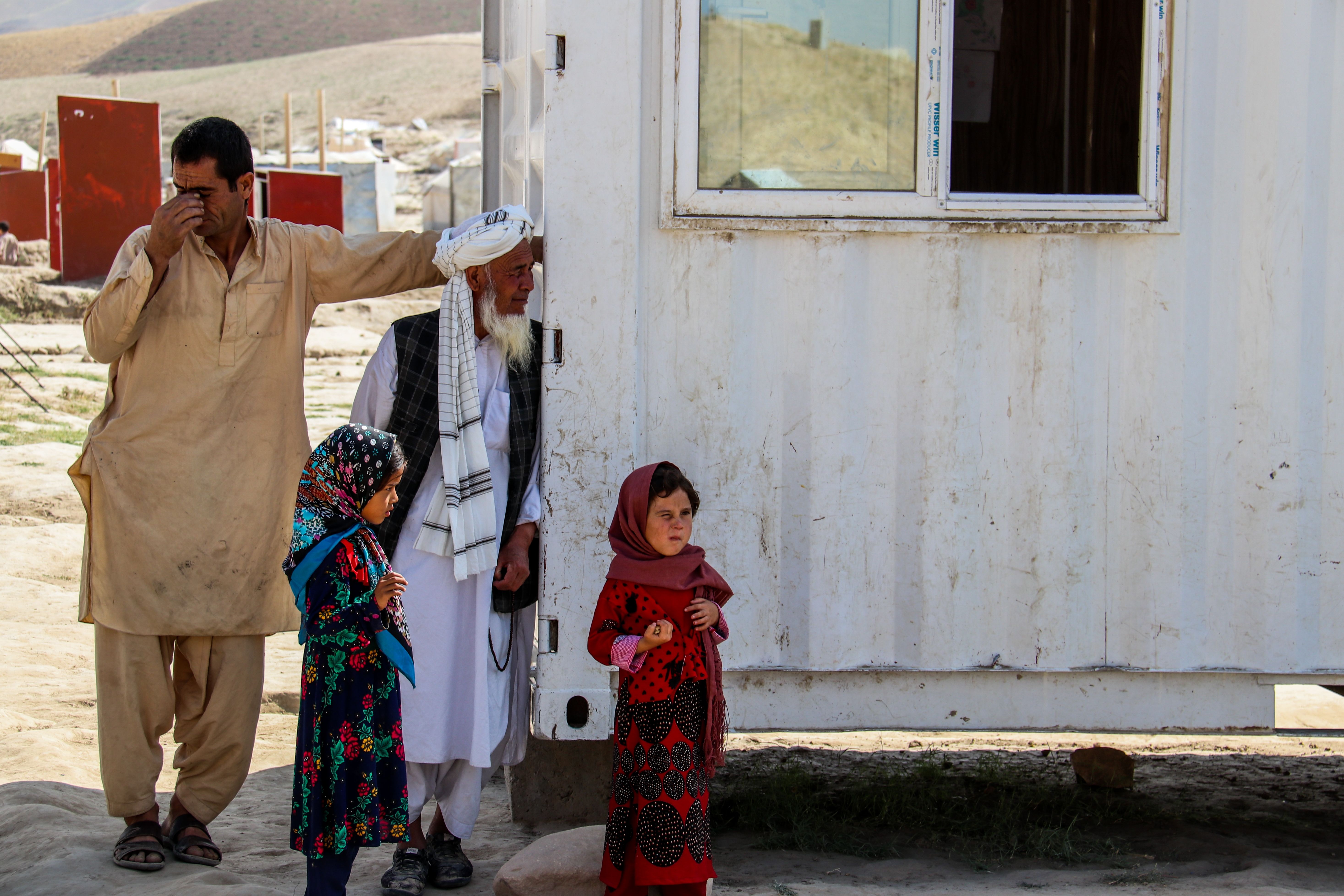 Kabul refugee camp