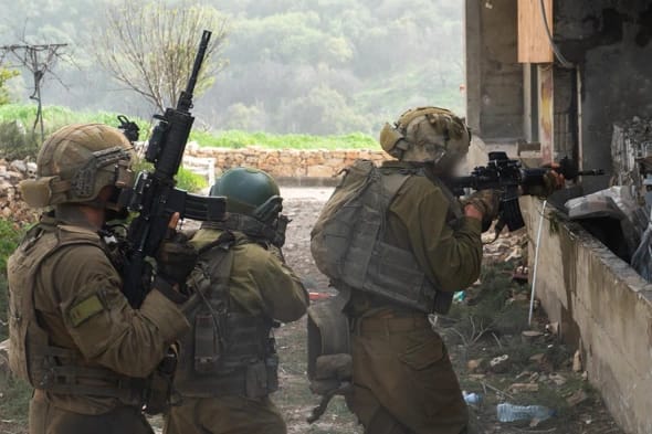 IDF forces in Lebanon. Illustration.