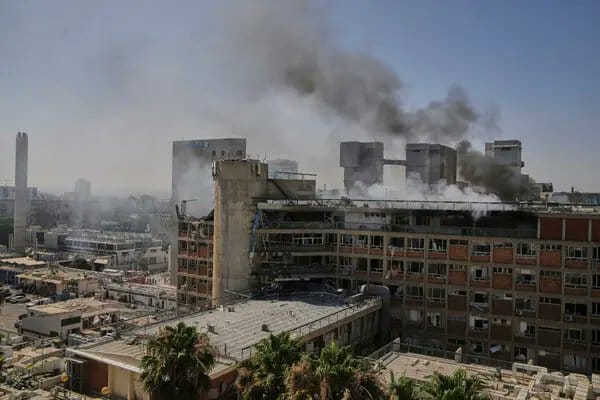 Soroka Hospital Devastated