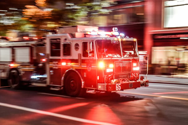 NYFD fire truck