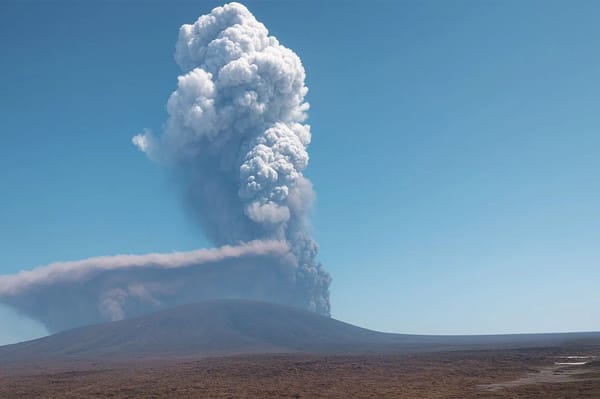 Volcanic eruption (Illustration)