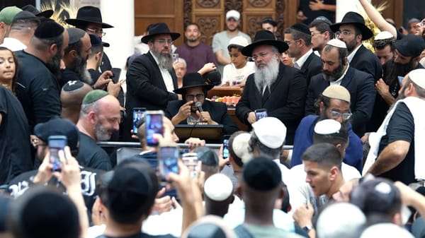 The Yanuka at Nichum Aveilim for Rabbi Guetta ztz"l