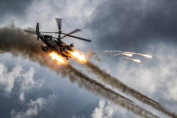 Ka 52 hellfire helicopter