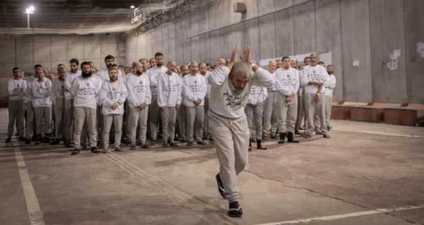 Security prisoners in israeli prison