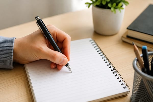 A left-handed person